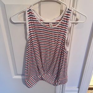 Striped BP tank